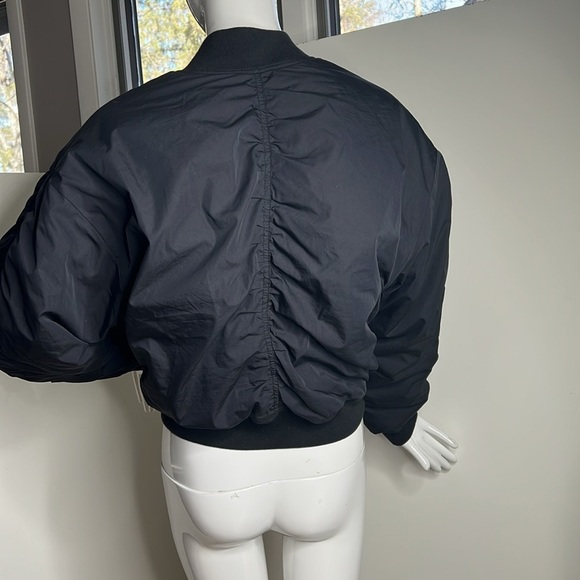 ISABEL MARANT ETOILE Sz 38 (M) Black Bessime Bomber Jacket New with Tags - Picture 6 of 13